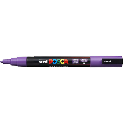 POSCA Marqueur à pigment PC-3M, violet ()