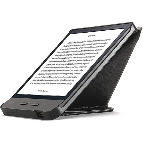 Power Direct Housse Etui pour Kobo Libra H2O Coque Support Pliant Kobo Libra H2O - Noir