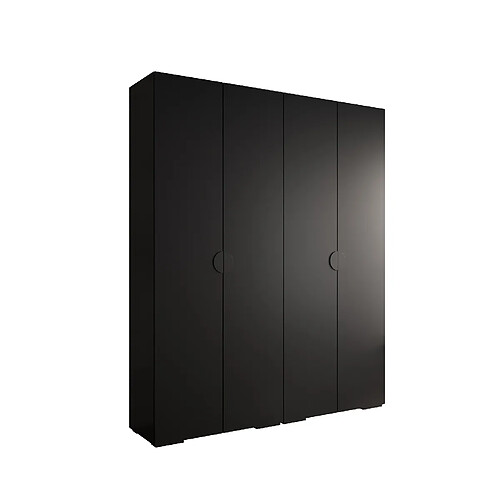 Abiks Meble Armoire Inova 4 À Portes Battantes 236,7/200/47 4 Portes (nero/nero)