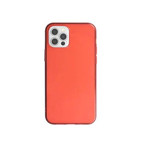 My Way Myway Coque pour iPhone 12 / 12 Pro Crystal Soft Rouge