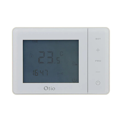 Thermostat programmable filaire blanc - Otio