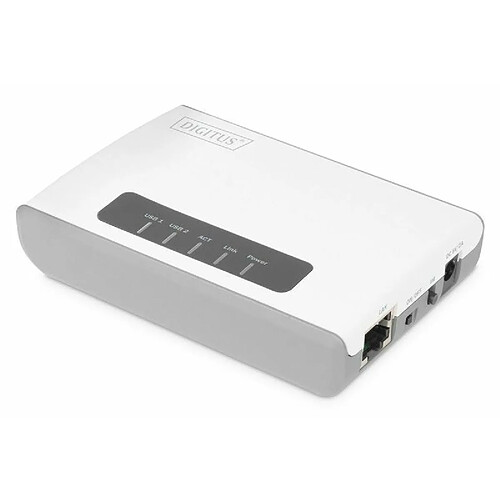 Assmann DIGITUS 2-Port USB2.0 Wireless Multif. Netw.Server,300Mbps