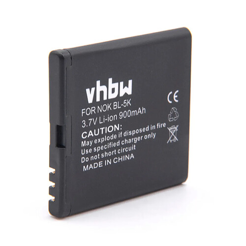 Vhbw Batterie pour NOKIA N85, N86, N86 8MP, remplace le modèle BL-5K