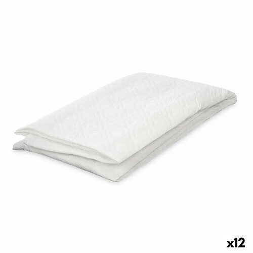 BigBuy Home Housse de protection pour lave-linge Blanc 63 x 58 x 85 cm Rembourré (12 Unités)