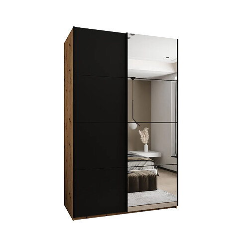 Abiks Meble Armoire à portes battantes Lux 3 245,5/160/64 2 portes