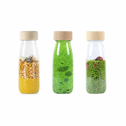 Lot de 3 bouteilles sensorielles Life - Petit boum