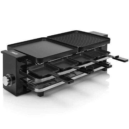 Princess Gril à raclette Piano 8 1200 W Noir