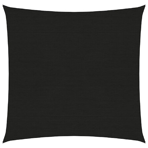 ComfortXL Voile D'ombrage 160 G/m² Noir 3x3 M Pehd