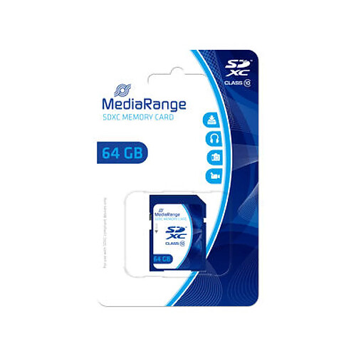 Mediarange SDXC CARD 64 GB CLASSE 10