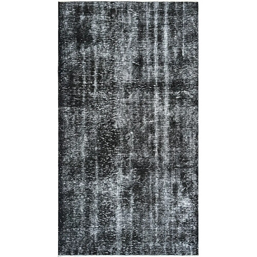 Vidal Tapis de laine 279x155 noir Ultra Vintage