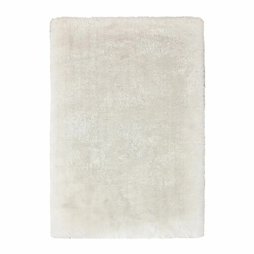 Paris Prix Tapis Shaggy Fait Main Cosy Blanc 80 x 150 cm