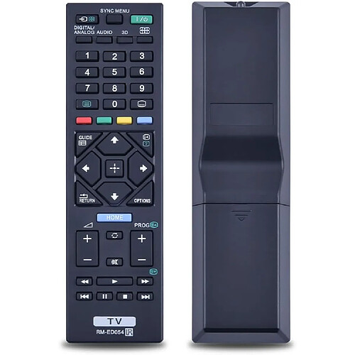 SANAG Rm-Ed054 Telecommande De Rechange Pour Sony Tv Kdl-32R420A Kdl-32R421A Kdl-32R423A Kdl-32R424A Kdl-32R429B Kdl-32R435B Kdl-40R470A Kdl-40R471A Kdl-40R473A Kdl-40R. 474A Kdl-46R473A