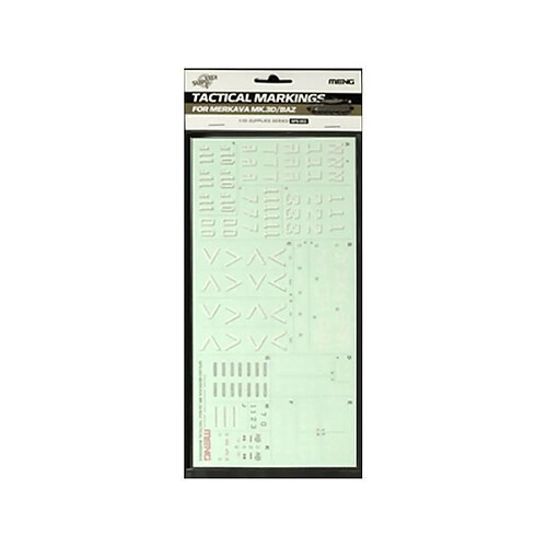 Meng Tactical Markings For Merkava Mk.3d/baz - Accessoire Maquette