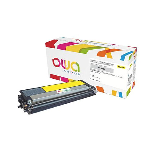 Armor Toner Owa compatible Brother TN325 jaune pour imprimante laser