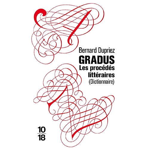 Gradus, les procédés littéraires : dictionnaire · Occasion