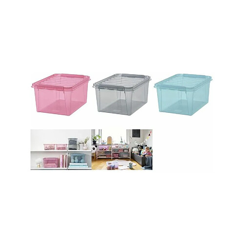 smartstore Boîte de rangement COLOUR 31, 32 litres, gris ()