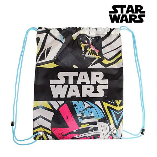 Totalcadeau Sac à Dos à bretelles en ficelles Star Wars (31 x 38 cm) - Sac cartable pour enfant pas cher