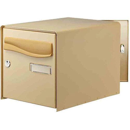 DECAYEUX - Boîte aux lettres à ouverture totale R-Box Lys double face beige