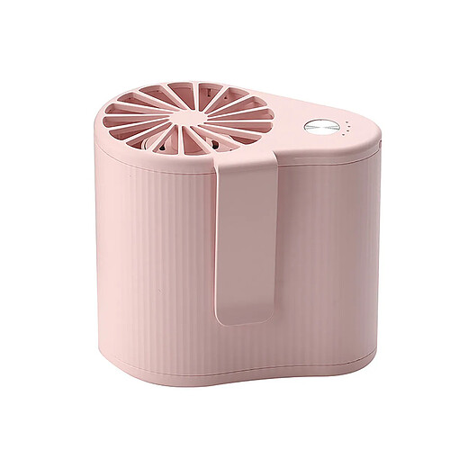 Mini Ventilateur Portatif Rechargeable à 3 Vitesses Ventilateur Suspendu à la Taille Ventilateur de Refroidisseur d'air à Flux d'air Puissant