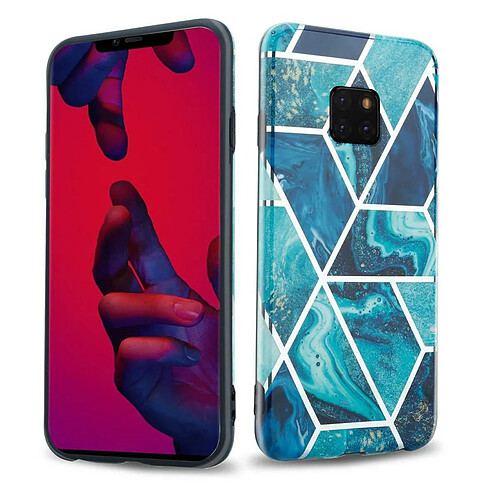 Cadorabo Coque Huawei MATE 20 PRO Etui en Bleu