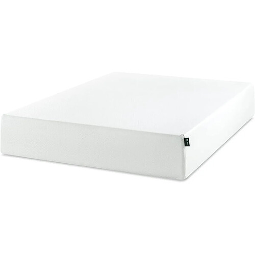 Zinus EU-BTCM-10J 120 x 190cm Matelas en Mousse à Mémoire de Forme Avec Couche de thé Vert Blanc