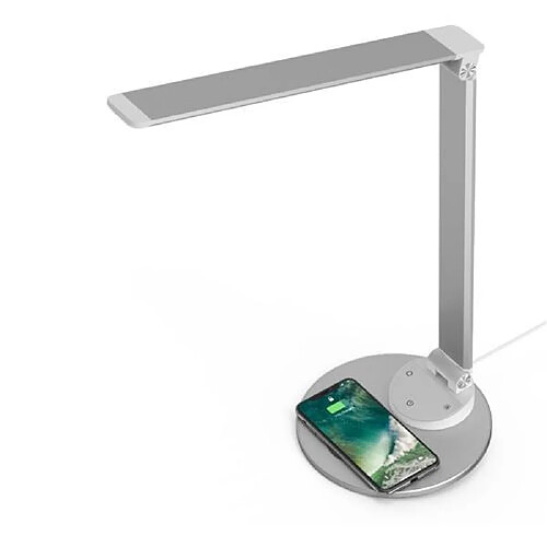 Inovalley Lampe de bureau LED avec chargeur intégré silver TAOTRONICS