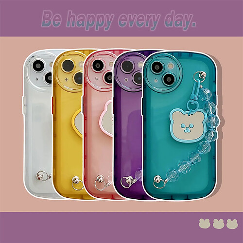 GUPBOO Étui pour iPhone11ProMax Niche couleur unie chaîne diagonale créative étui de téléphone portable souple