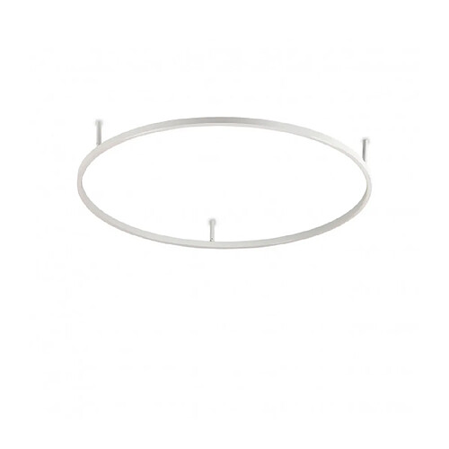 Ideal Lux Plafonnier LED intégré Oracle Métal,aluminium blanc 1 ampoule 7cm