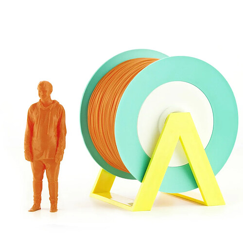 Eumakers fplad-2 a-021 C Orange Filament en PLA, 2.85 mm