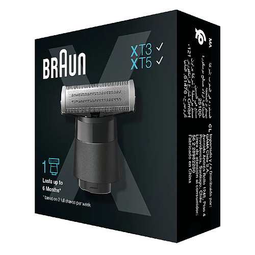 Braun XT10 Tête de rasage