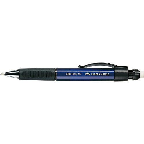 FABER-CASTELL Porte-mines GRIP PLUS 1307, bleu-métallique ()