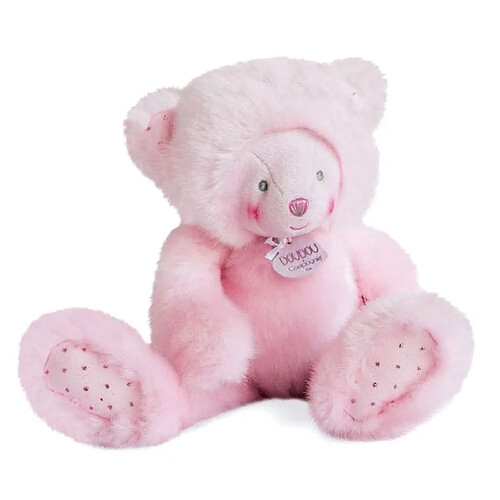 Ludendo Trop mimi : Ourson rose 30 cm