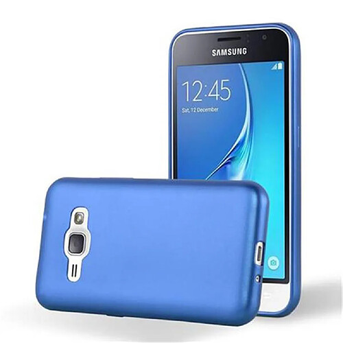 Cadorabo Coque Samsung Galaxy J1 2016 Etui en Bleu