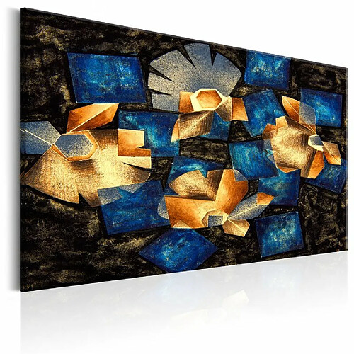 Paris Prix Tableau Imprimé Geometrical Flowers 40 x 60 cm