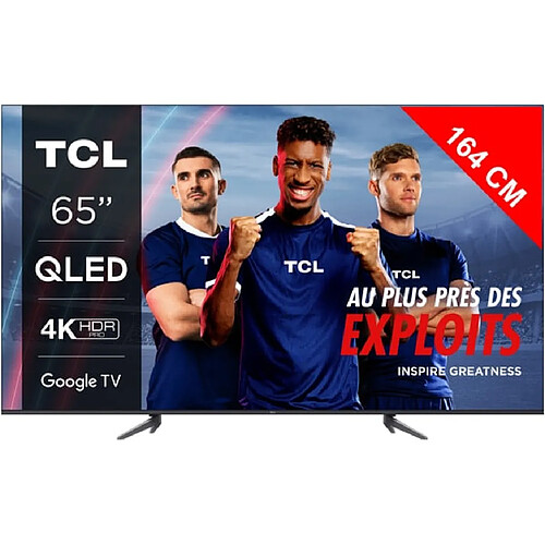 TCL TV QLED 4K 164 cm 65C649 Google TV