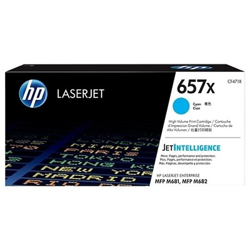 HP 657X Toner Cyan CF471X