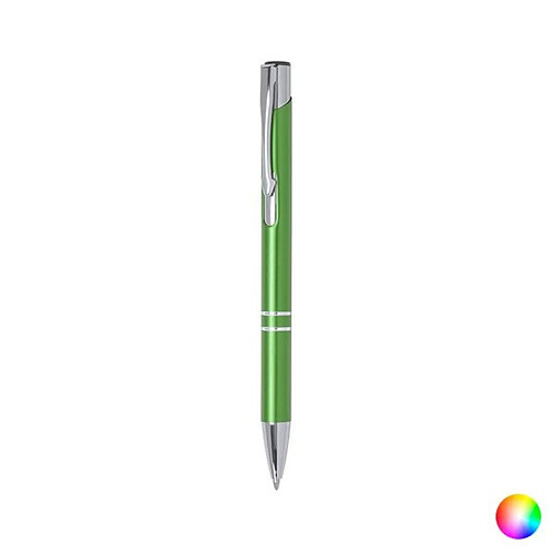 Totalcadeau Stylo bleu à bille jumbo brillant - Stylo encre bleu design Couleur - Vert pas cher