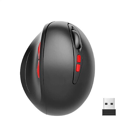 Wewoo Souris sans fil HXSJ T33 optique pour ordinateur portable filergonomique2,4 GHz Noir