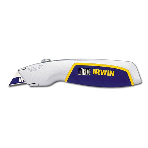 IRWIN - Couteau professionnel ""Pro Touch"" + 3 lames