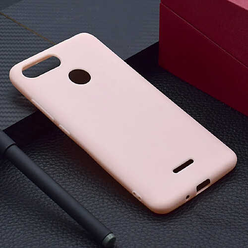 Wewoo Coque Souple Pour Xiaomi Redmi 6 bonbons TPU Couleur rose