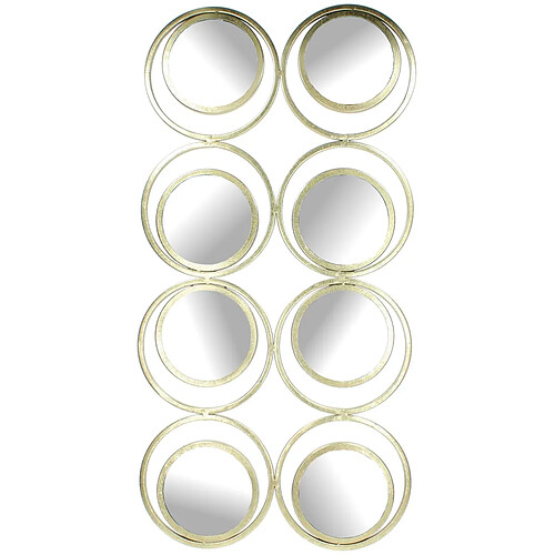 Ideanature Miroir 8 bulles champagne.