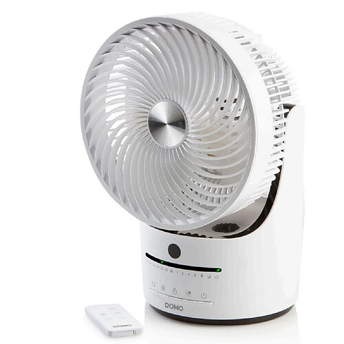 Ventilateur de table 20cm 45w 3 vitesses blanc - DO8148 - DOMO