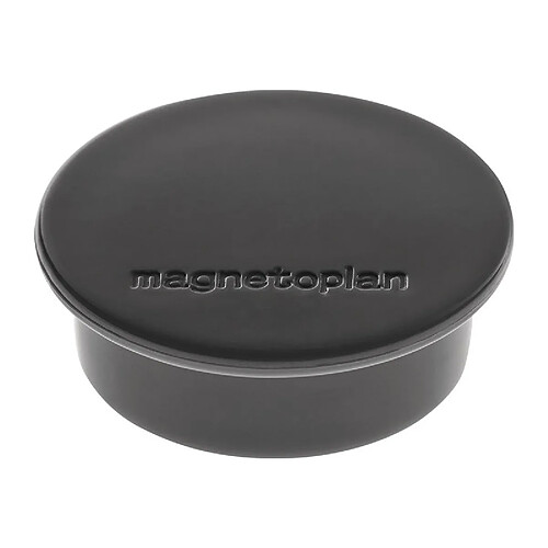 Aimant Premium D. 40 mm noir MAGNETOPLAN (Par 10)