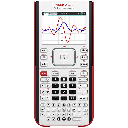 Texas Instruments TI-NSPIRE CX II - Noir Calculatrice Graphique