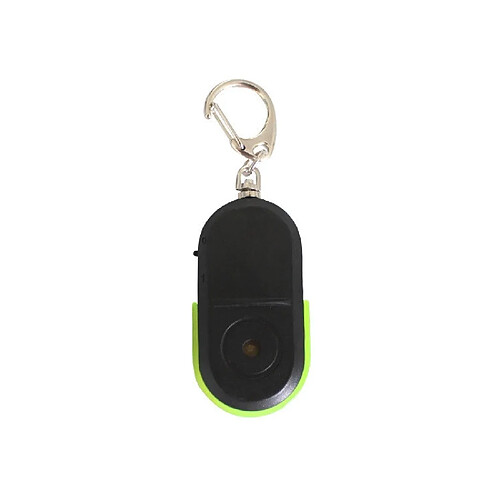 Wewoo Alarme Anti-perte 5 PCS Portable Anti perte Key Finder Sifflet Sans Fil Son LED Trouver Lumière Locator Vert