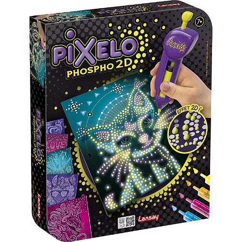 Lansay Pixelo dessin phospho 2d