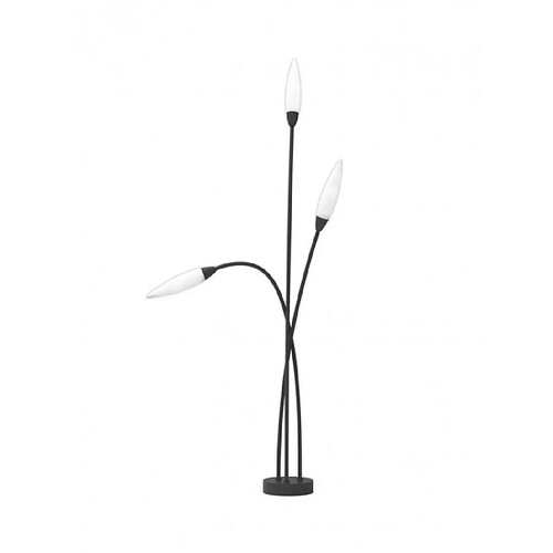 Luminaire Center Borne de jardin Espiga Anthracite 3 ampoules 113cm