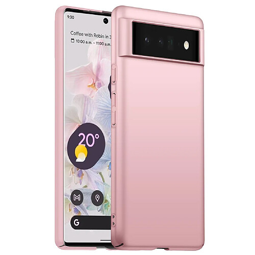 Coque en TPU anti-poussière pour votre Google Pixel 6 Pro 5G - or rose