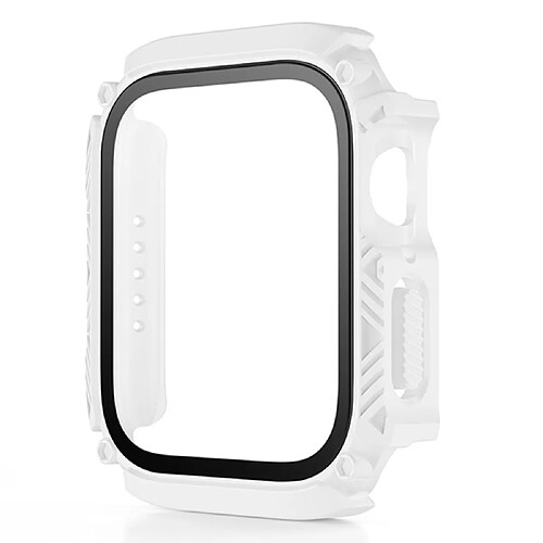 Coque en TPU anti-chute, étanche pour votre Apple Watch Series 7/8 45mm - blanc