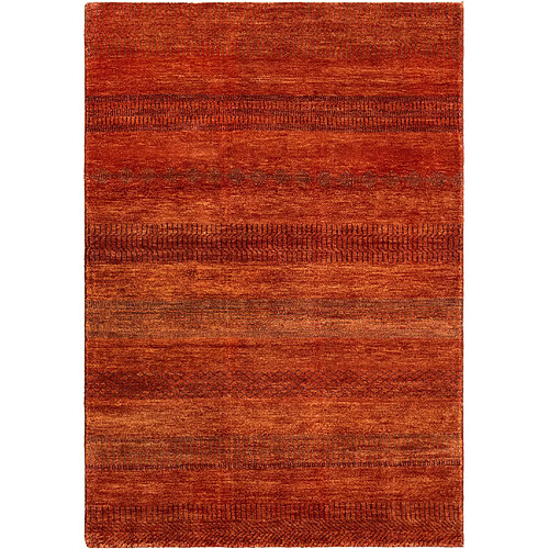 Vidal Tapis de laine 176x121 rouge Juma